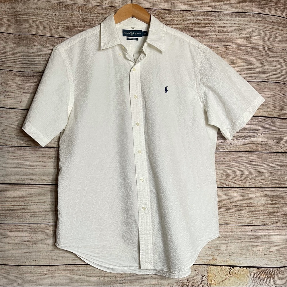 Ralph Lauren “Classic Fit” Button Up Shirt Sz: L
